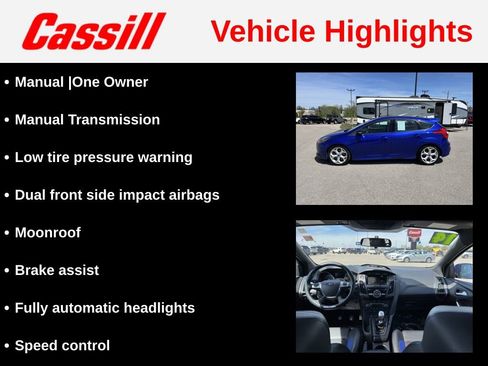 Used 2014 Ford Focus ST w/ Equipment Group 201A FWD image 6