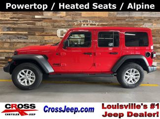 Used 2023 Jeep Wrangler Unlimited Sport w/ Sun And Sound Package AWD/4WD video 1