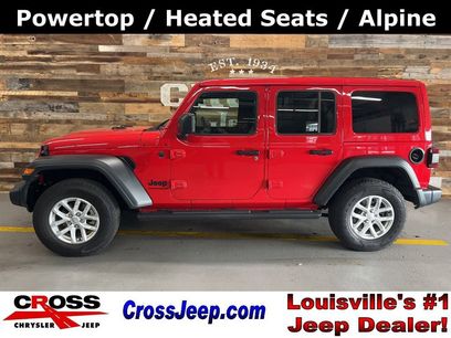 Used 2023 Jeep Wrangler Unlimited Sport w/ Sun And Sound Package