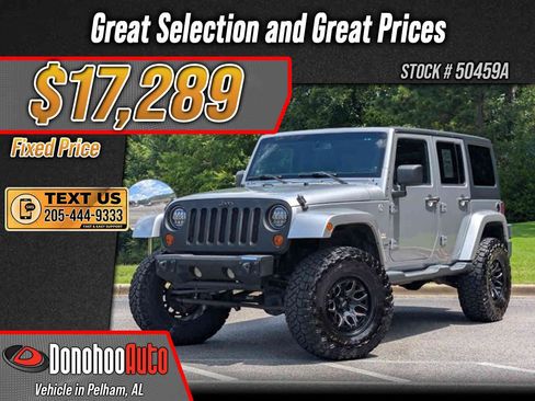 Used 2013 Jeep Wrangler Unlimited Sahara w/ Connectivity Group AWD/4WD image 1