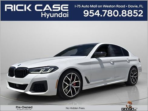 Used 2022 BMW M550i xDrive w/ Executive Package AWD/4WD image 1