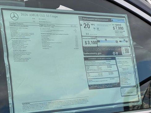 New 2026 Mercedes-Benz GLE 53 AMG AMG GLE 53 image 19