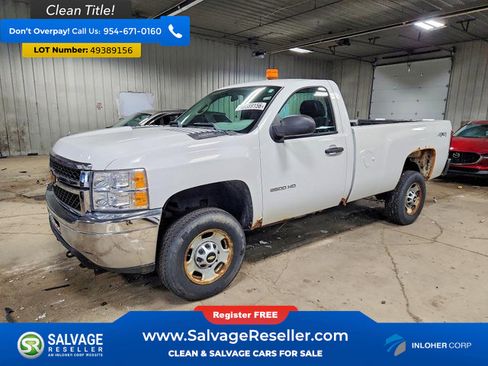 Used 2012 Chevrolet Silverado 2500 W/T w/ Snow Plow Prep Package image 1