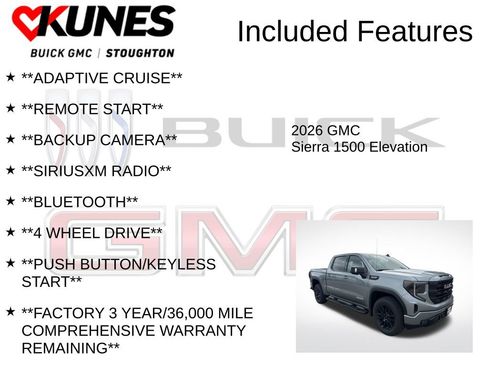 New 2026 GMC Sierra 1500 Elevation w/ Elevation Premium Package image 2
