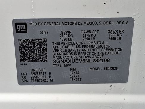 Certified 2022 Chevrolet Equinox LT image 27