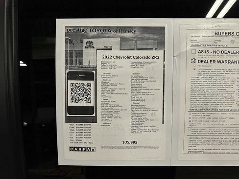 Used 2022 Chevrolet Colorado ZR2 w/ ZR2 Dusk Special Edition image 13