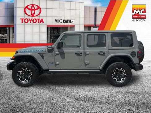 Used 2021 Jeep Wrangler Unlimited Rubicon 4xe w/ Steel Bumper Group AWD/4WD image 2