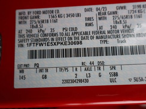 Used 2023 Ford F150 XL w/ STX Appearance Package image 4