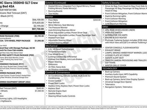 Used 2025 GMC Sierra 3500 SLT w/ SLT Premium Package image 30