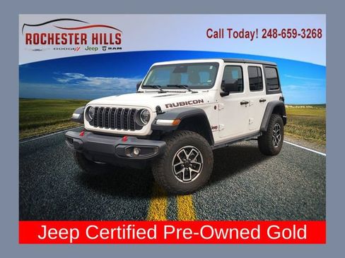 Certified 2026 Jeep Wrangler Unlimited Rubicon AWD/4WD image 1