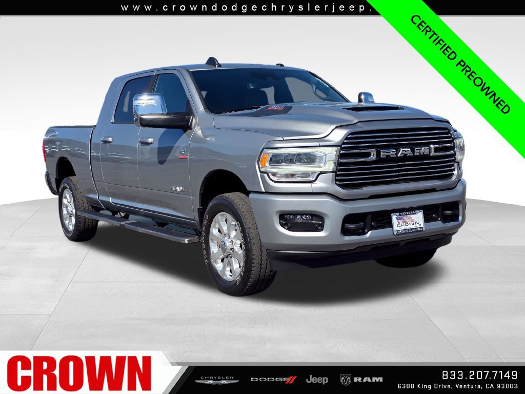 Certified 2024 RAM 3500 Laramie w/ Sport Appearance Package AWD/4WD 360° Tour