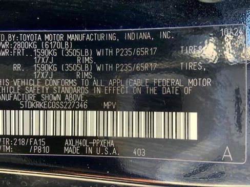 Certified 2025 Toyota Sienna LE image 36