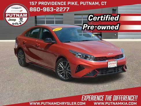 Certified 2024 Kia Forte GT-Line w/ GT-Line Premium Package FWD image 1