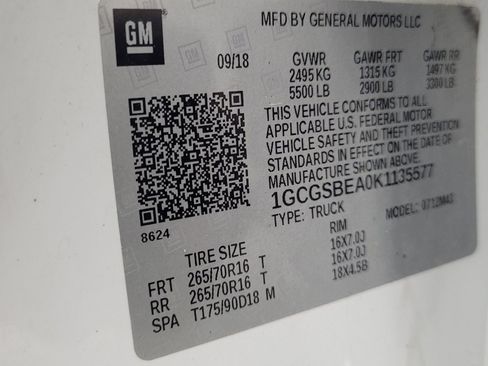 Used 2019 Chevrolet Colorado W/T w/ WT Convenience Package RWD image 33