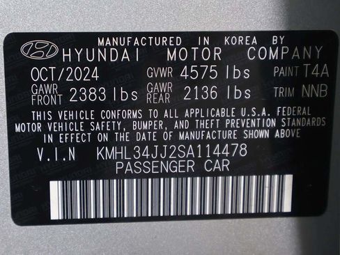 Certified 2025 Hyundai Sonata SEL FWD image 42