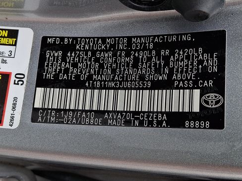 Used 2018 Toyota Camry FWD image 26