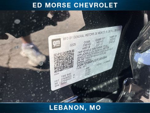 New 2025 Chevrolet Equinox EV RS w/ Convenience Package II image 34