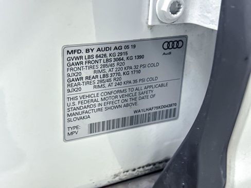 Used 2019 Audi Q7 2.0T Premium Plus w/ Premium Plus Package AWD/4WD image 29