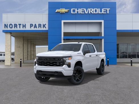 New 2026 Chevrolet Silverado 1500 Custom w/ LPO, Dark Essentials Package RWD image 8