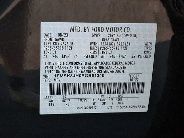 Used 2023 Ford Explorer Timberline AWD/4WD image 28