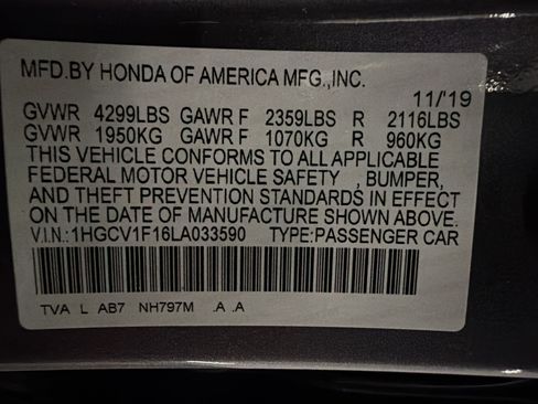Used 2020 Honda Accord LX image 22