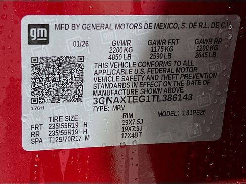 New 2026 Chevrolet Equinox RS image 31