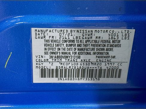 Used 2021 Nissan Sentra SR image 40