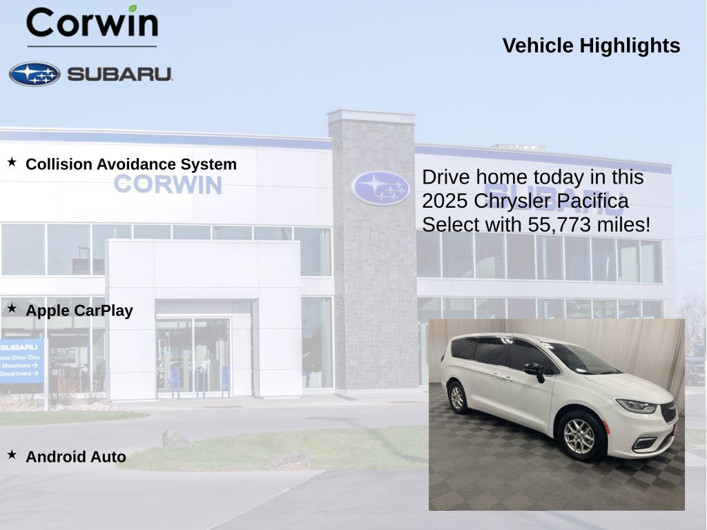 Used 2025 Chrysler Pacifica Select FWD image 6