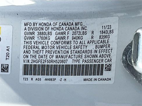 Used 2024 Honda Civic Sport image 29