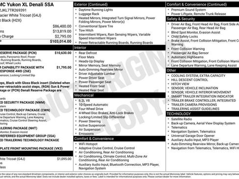 New 2026 GMC Yukon XL Denali w/ Denali Reserve Package image 4