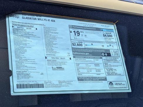 New 2026 Jeep Gladiator Sport image 19