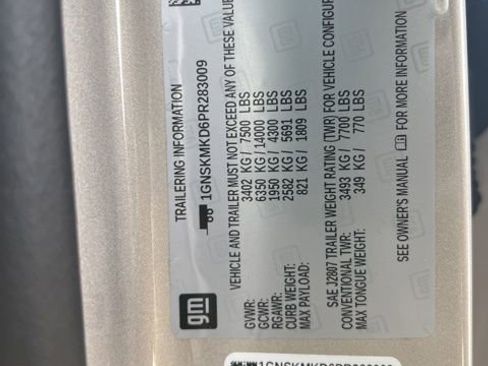 Used 2023 Chevrolet Tahoe LS w/ Driver Alert Package image 10