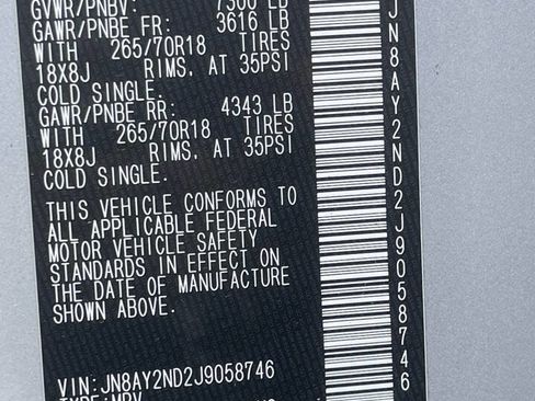 Used 2018 Nissan Armada SV w/ Driver Package image 37