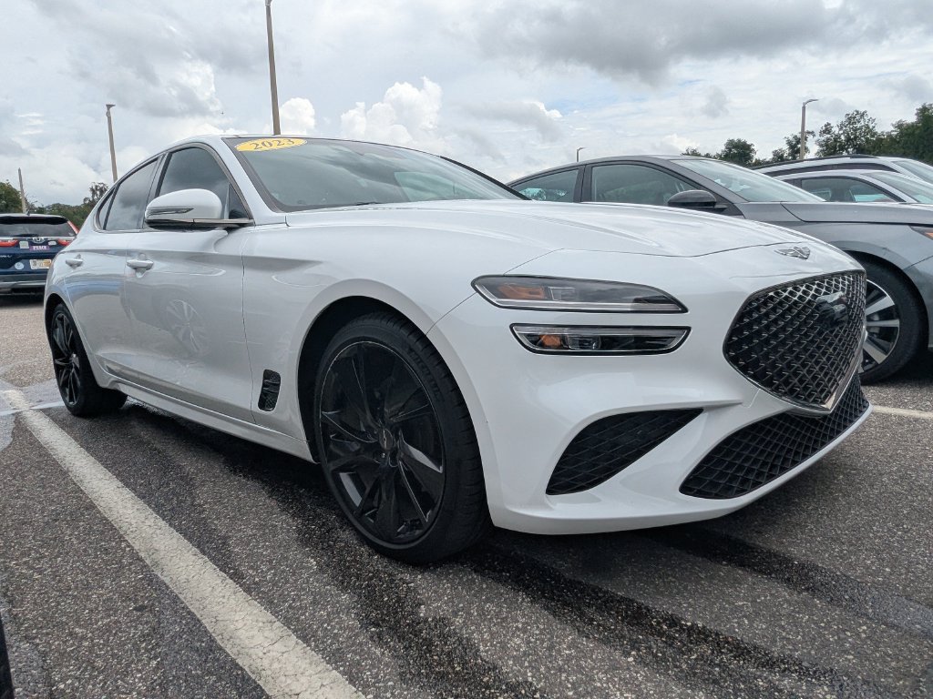 Used 2023 Genesis G70 2.0T w/ Sport Prestige Package RWD image 1