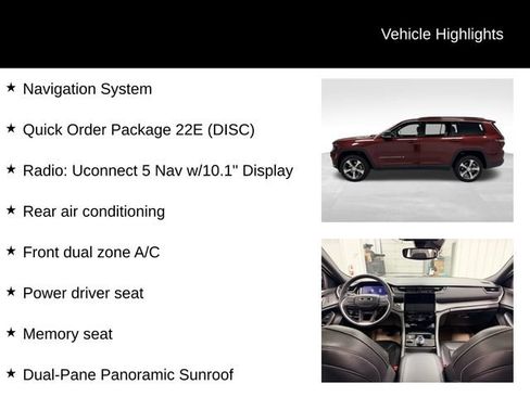 Used 2024 Jeep Grand Cherokee L Limited AWD/4WD image 27