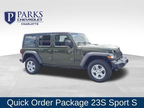 Used 2022 Jeep Wrangler Unlimited Sport AWD/4WD image 1