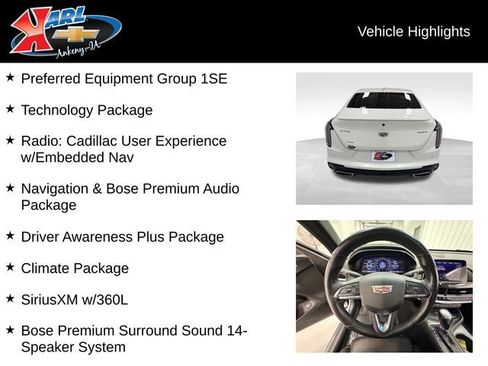 Certified 2021 Cadillac CT4 Sport AWD/4WD image 2
