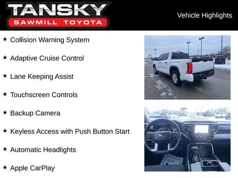 Certified 2025 Toyota Tundra SR5 w/ SR5 Convenience Package image 9