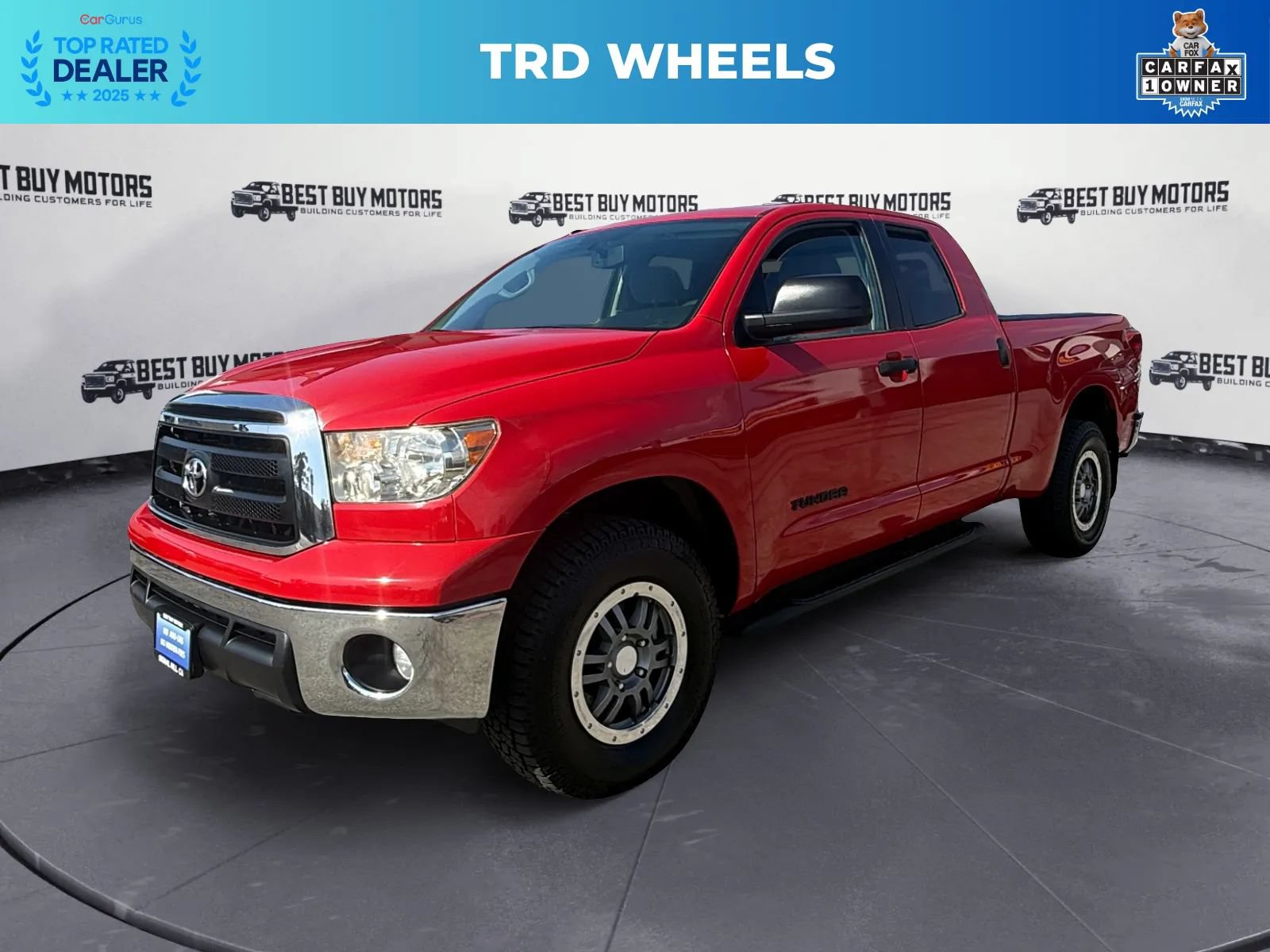 Used 2012 Toyota Tundra 4x4 Double Cab w/ TRD Off-Road Pkg image 3