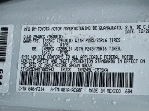 Used 2021 Toyota Tacoma SR w/ SX Package AWD/4WD image 33