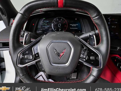 Certified 2024 Chevrolet Corvette Stingray Preferred Cpe w/ Stealth Interior Trim Package RWD image 9