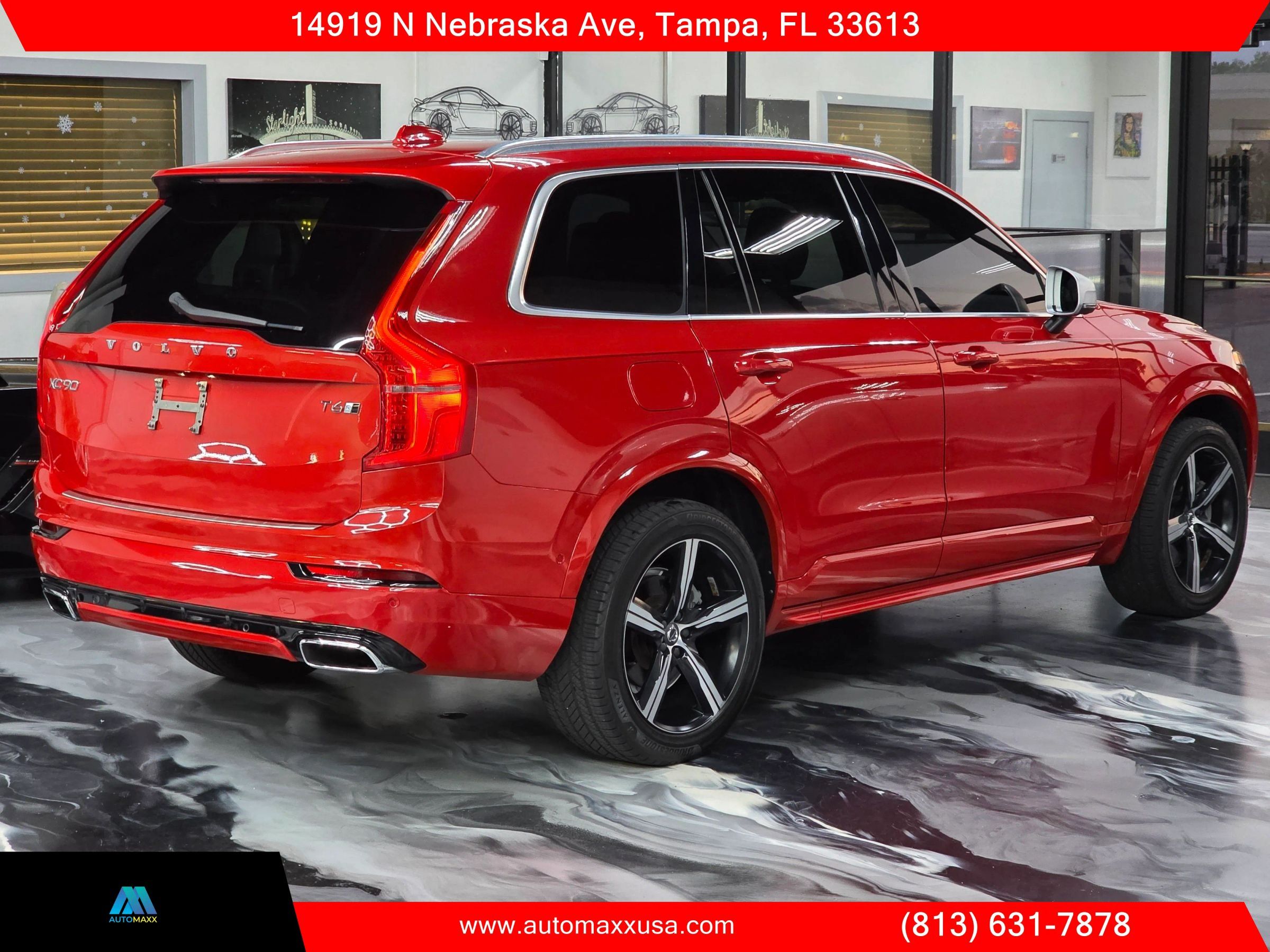 Used 2016 Volvo XC90 T6 R-Design w/ Protection Package Plus AWD/4WD image 12