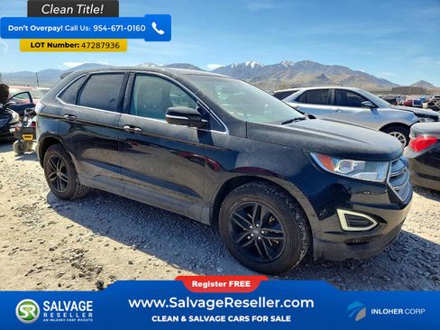 Used 2017 Ford Edge SEL w/ Equipment Group 201A FWD image 5
