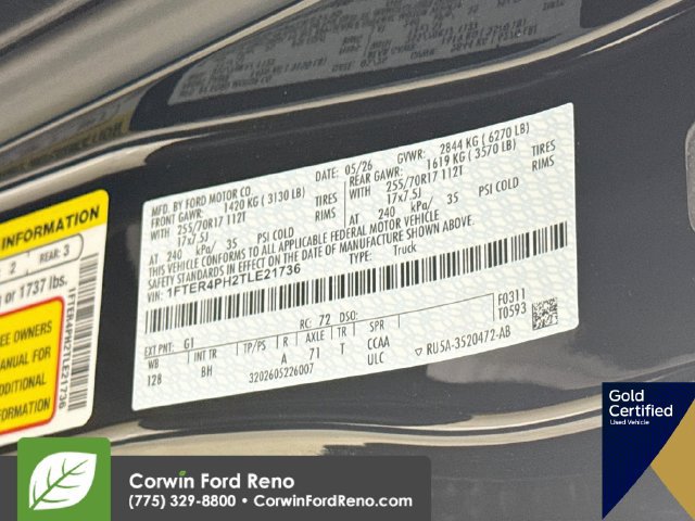 Certified 2026 Ford Ranger XL w/ Trailer Tow Package AWD/4WD image 32