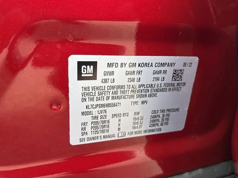 Used 2022 Chevrolet Trax LT w/ LT Convenience Package image 58