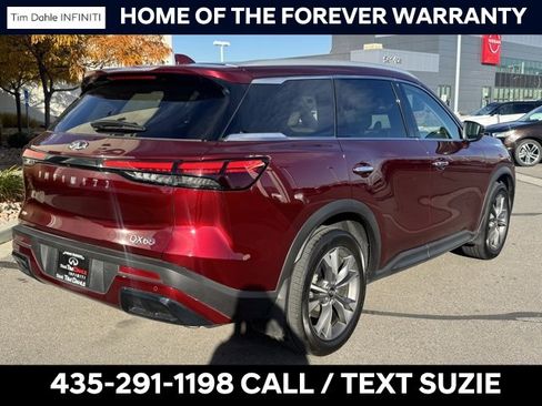 Certified 2025 INFINITI QX60 Luxe w/ Vision Package image 10