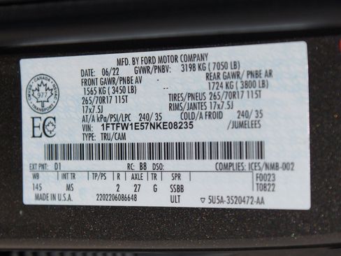 Used 2022 Ford F150 XLT AWD/4WD image 23