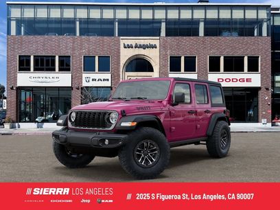 New 2026 Jeep Wrangler Unlimited Sport