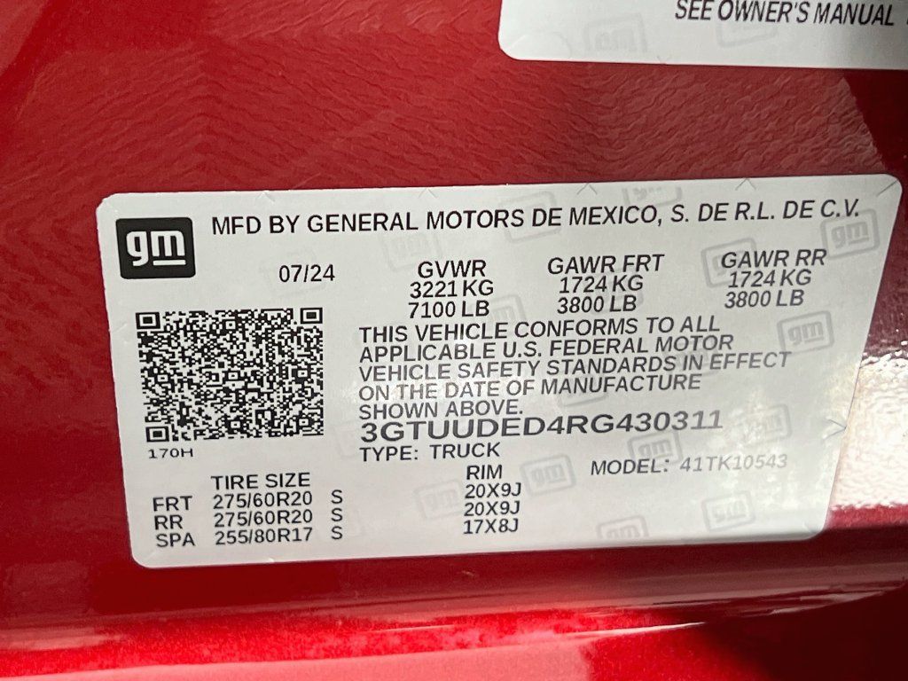 Certified 2024 GMC Sierra 1500 SLT w/ SLT Premium Plus Package AWD/4WD image 28
