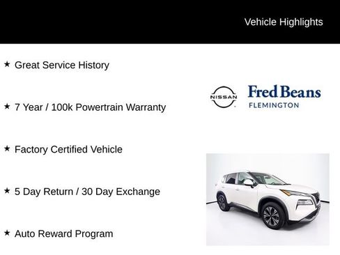 Certified 2023 Nissan Rogue SV w/ SV Premium B Package AWD/4WD image 6